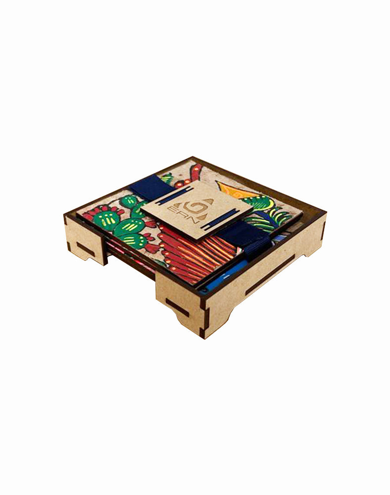 Juego de portavasos Xalitla