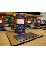 Trofeo con Árbol de la vida en caja de madera