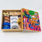 Caja con amate y dulces mexicanos para regalos - Ambiente Mexicano