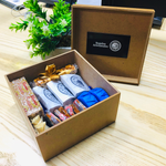 Caja con amate y dulces mexicanos para regalos - Ambiente Mexicano