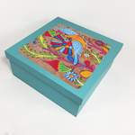 Caja multiusos con amate artesanal para regalos - Ambiente Mexicano