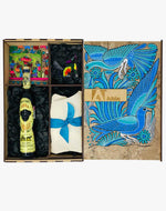 Caja Huasteca con mini alebrije 2021 - Ambiente Mexicano