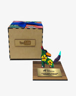 Trofeo con alebrije chico 2021 - Ambiente Mexicano