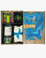 Caja Huasteca con mini alebrije 2021 - Ambiente Mexicano