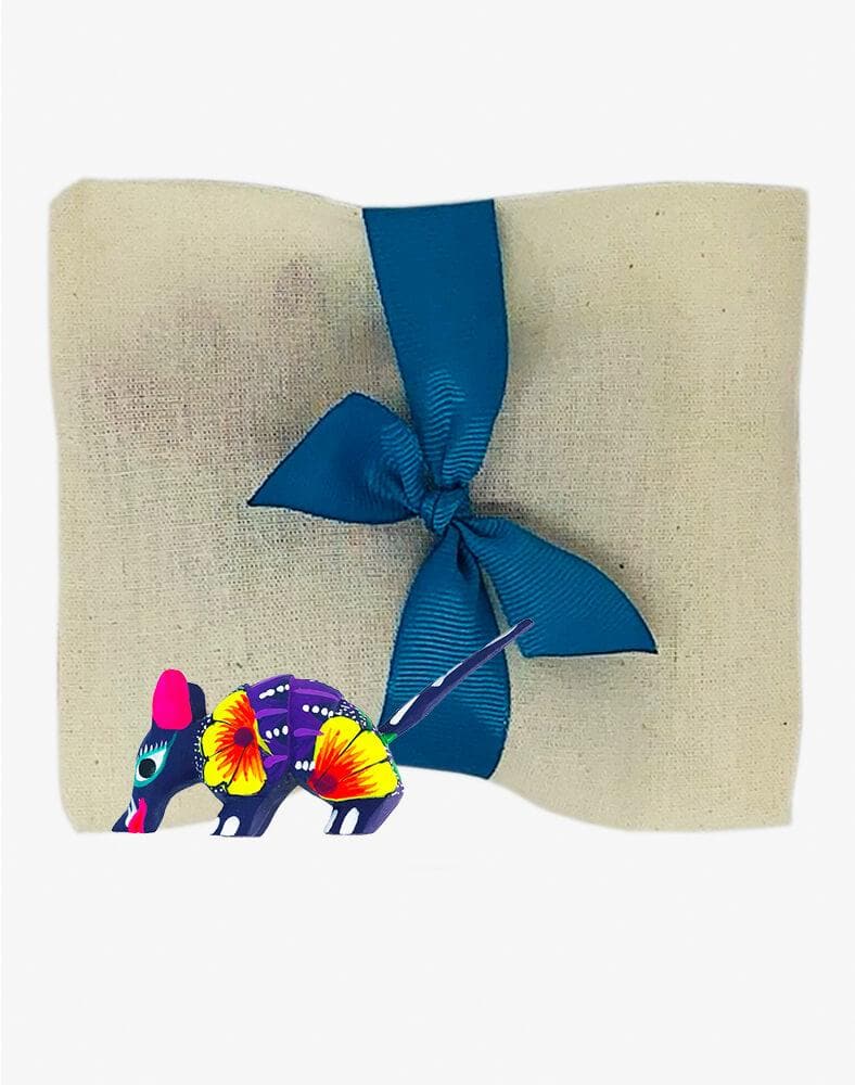 Alebrije en bolsita de tela 2021 - Ambiente Mexicano