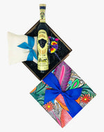 Regalos ejecutivos elegantes con tequila y envoltura_Ambiente Mexicano