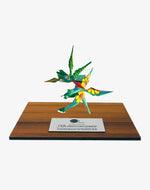 Trofeo con alebrije mediano 2021 - Ambiente Mexicano