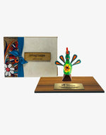 Trofeo con alebrije mediano 2021 - Ambiente Mexicano