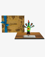 Trofeo con alebrije mediano 2021 - Ambiente Mexicano