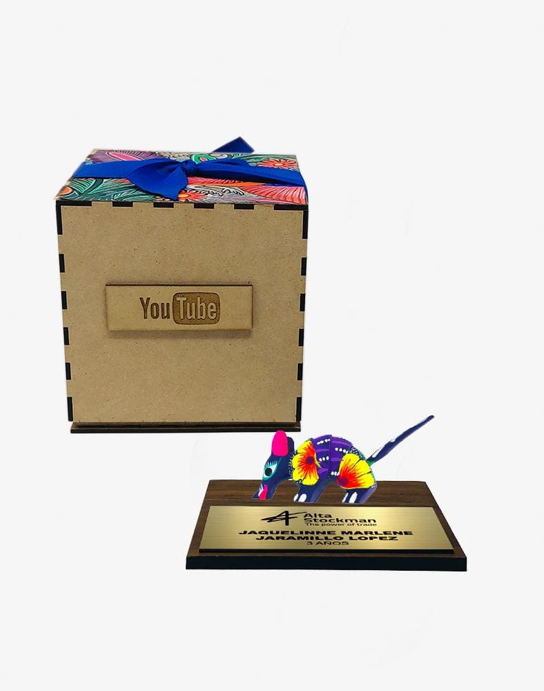 Trofeos empresariales con envoltura_Ambiente Mexicano