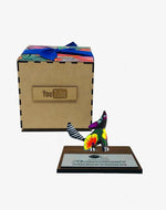 Trofeo con alebrije miniatura 2021 - Ambiente Mexicano