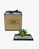 Trofeo con alebrije miniatura 2021 - Ambiente Mexicano