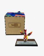 Trofeo con alebrije miniatura 2021 - Ambiente Mexicano