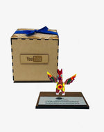 Trofeo con alebrije miniatura 2021 - Ambiente Mexicano