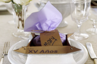 Señaladores y regalitos para tus invitados en Bodas, XV Años y más [Modelo 1]