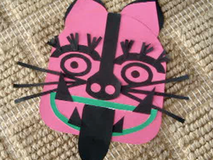 Máscaras mexicanas de papel