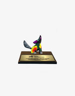 Trofeo con alebrije miniatura 2021 - Ambiente Mexicano