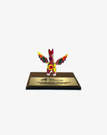 Trofeo con alebrije miniatura 2021 - Ambiente Mexicano